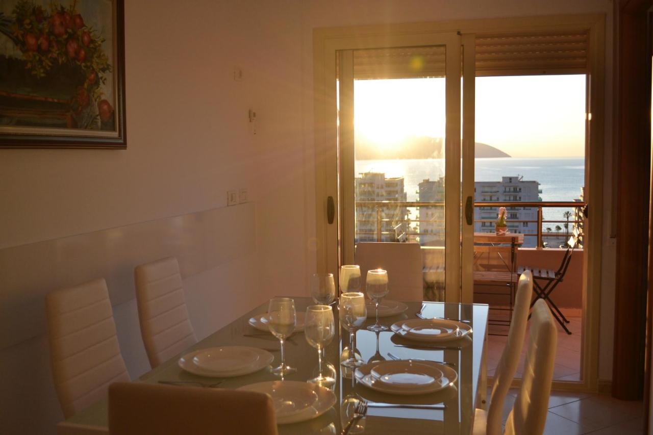 Seaview Penthouse 2 Bedrooms Apartment & Box Garage Vlorë 外观 照片